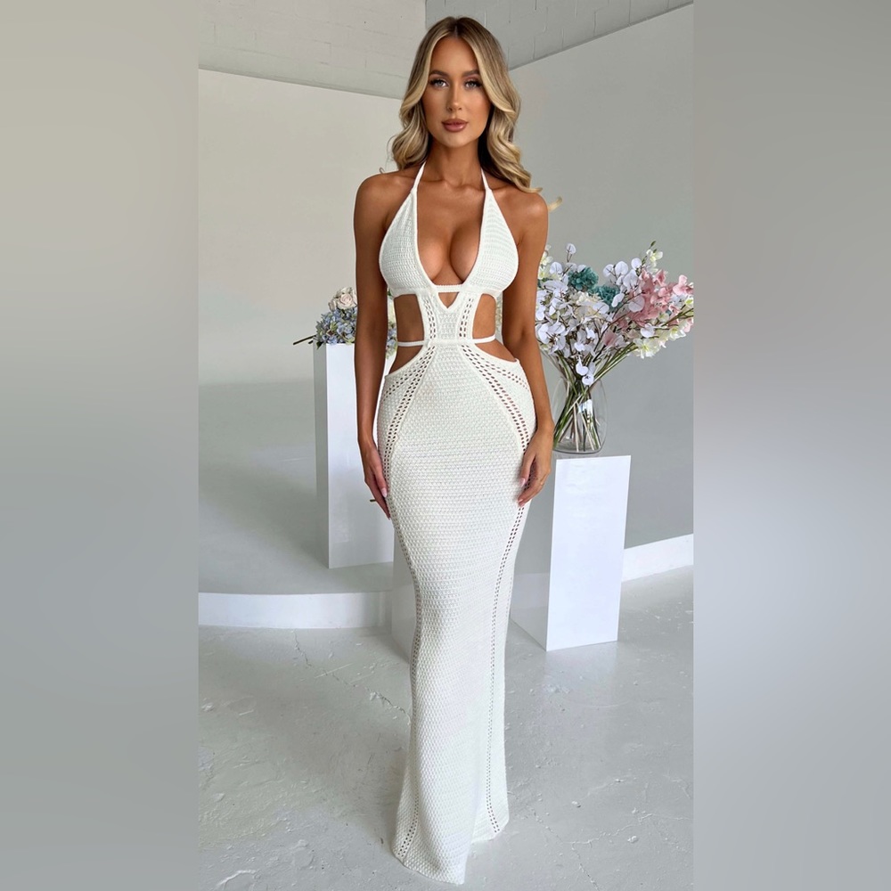 Baby Boo Knit Maxi Dress